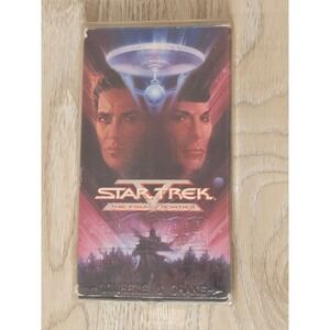 Star Trek V: The Final Frontier (VHS, 1989) Pre-owned Untested VHS Protecter